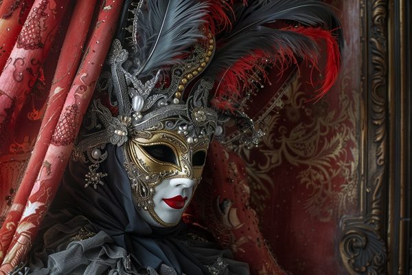 Découvrez l'élégance du masque vénitien