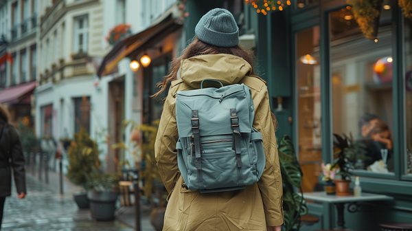 Sac à dos femme Rains : comment mettre le produit en valeur ?